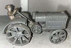 Two Cast Iron Fordson Tractors & McCormick Deering Cast Iron Tractor