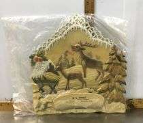 Antique W.G. Harris Calendar/Advertisement - Sherwood Auctions