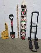 Decorations, Hedge Trimmers, Easy Liner, Foam Finger, Caution Cones, Mini Shovel