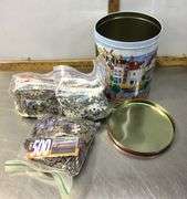 5 Tins With Puzzles