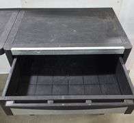 5 Piece Garage Workstation with 2 Upper Cabinets