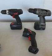 Drill Master Drills and Chargers, Hedge Trimmers and More