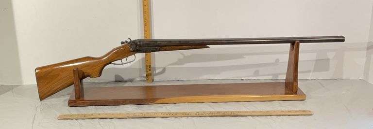 Non-Fireable! W. Pankhuret Double Barrel Break Action 12 Gauge Shotgun For Parts/Display Only