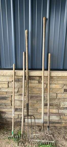 Assorted Racks & Pitchfork