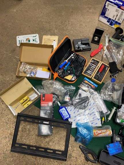 Tote W/ Misc. Supplies, See Pics