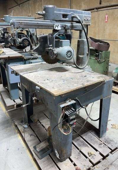 Rockwell Radial Arm Saw- model # 14-RAS- was direct wired as 220