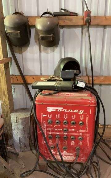 Forney 220v Arc Welder, Welding Hoods & Welding Supplies