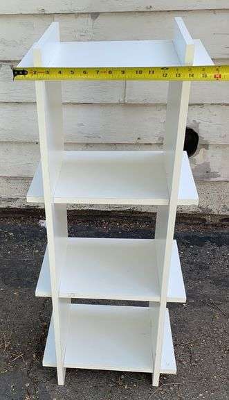 White Freestanding Shadow Box