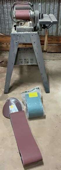 Craftsman Contractor Series 6” Belt & 9” Disc Sander Has Power When Plugged In See Video