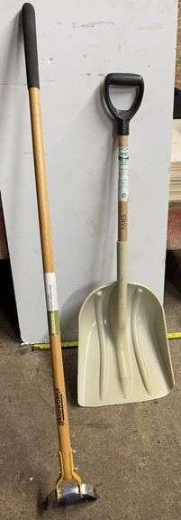 Ames Scoop Shovel & Yardworks Weed Remover