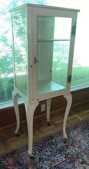 Metal Display Cabinet (58”T,20”W,17”D)