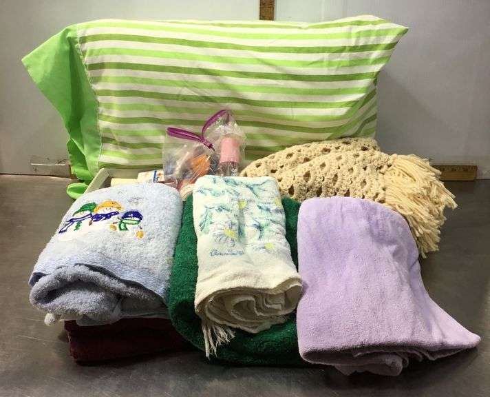 Medical Tape, Guaze, Perfume, Towels, Pillows, Shawl and More