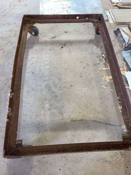 Steel Cart on Wheels (4’x6’)