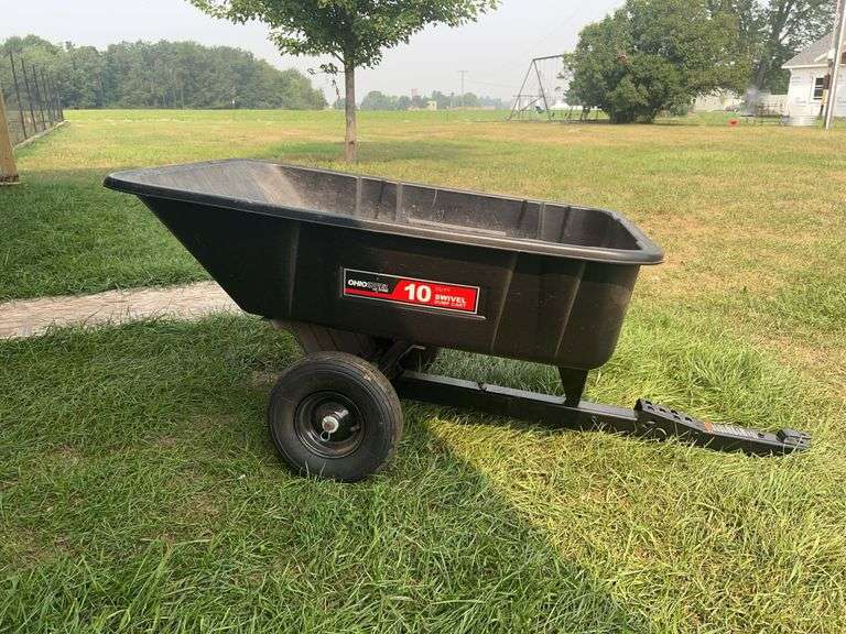 Ohio Steel Industries 10 CU FT Swivel Dump Cart