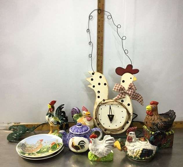 Rooster Home Decor Sherwood Auctions
