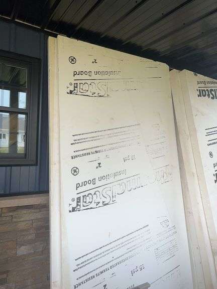 Two Sheets of 2” Insulation Boards (96x48”)