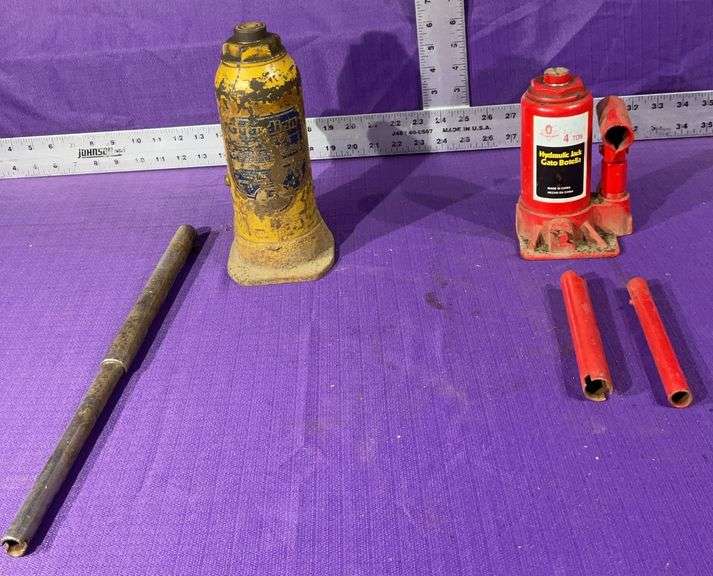4 Ton & 5 Ton Bottle Jacks W/ Handles