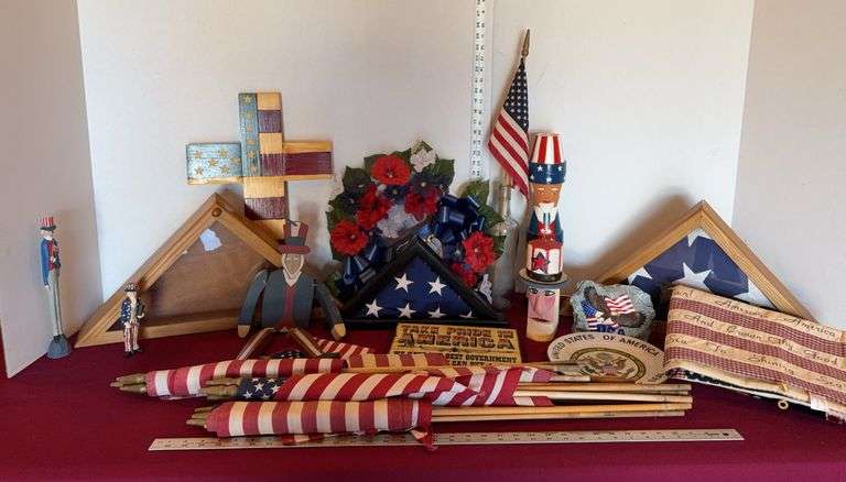 Collection of Uncle Sam & Patriotic Memorabilia