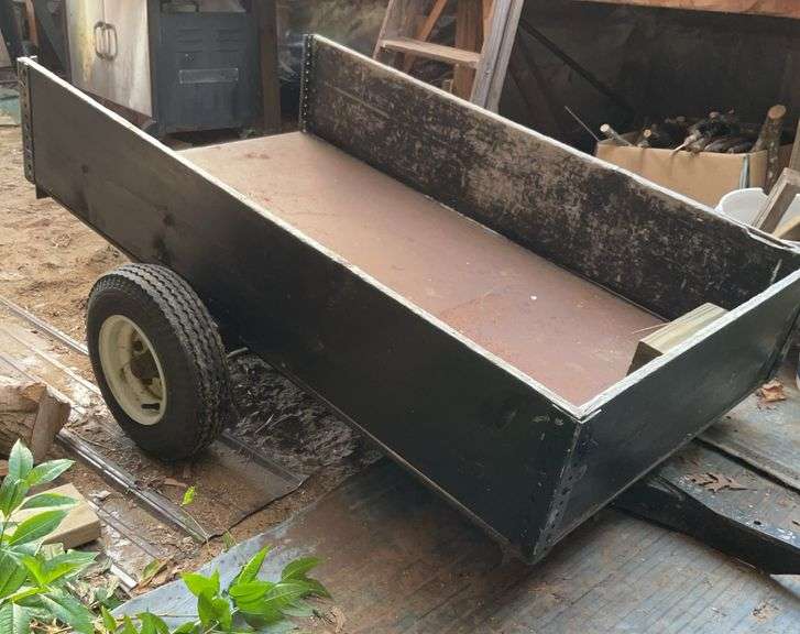 5’x3’ Single Axle Garden Cart