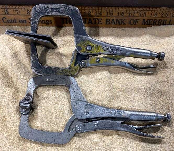 IRWIN Vise Grip C-Clamps (2), 11R & 11SP