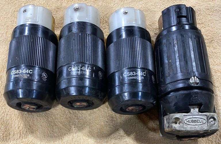 Leviton Electrical Connectors 50A- 250v (4)