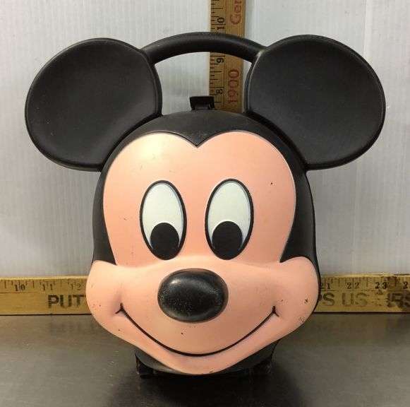 1970s-80s Disney Mickey Mouse Aladdin Lunch Pail