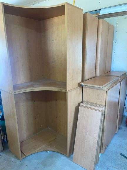 Set of 10 Cabinets- see details for dimensions