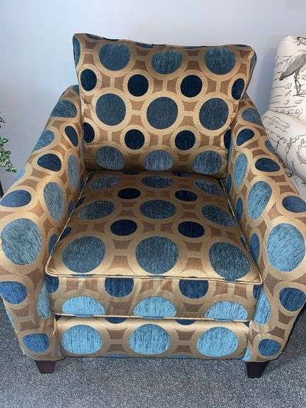 Statement Chair w/ Oversized Cushions (28” tall & 32” wide)