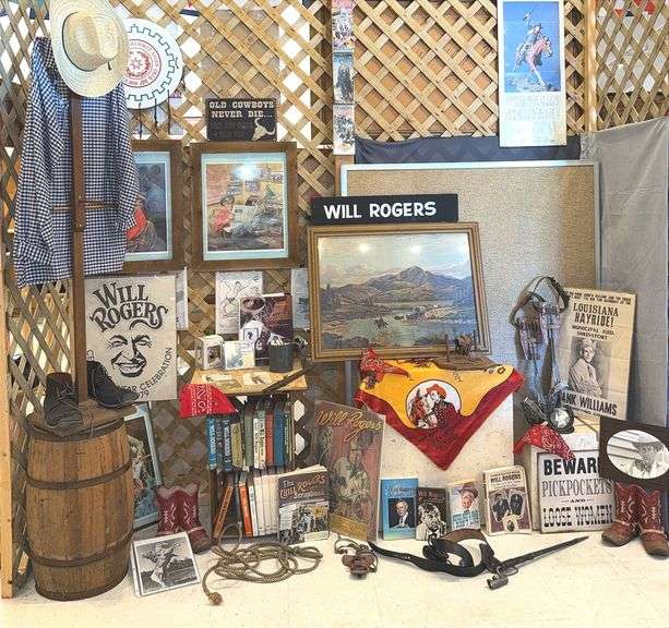 Collection of American Legends Will Roger’s & Roy Roger’s Memorabilia