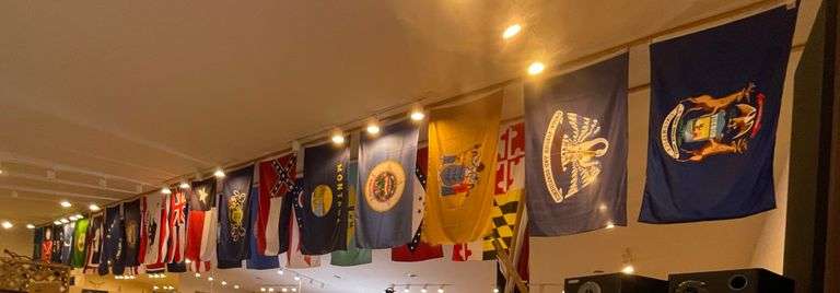 Collection of State Flags- (not-complete) & Historical Flags- see all pics