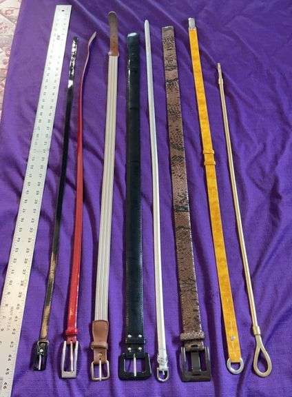 8 Pc. Assorted Women’s Belts
