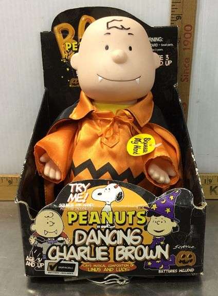 Peanuts Dancing Charlie Brown Halloween Toy