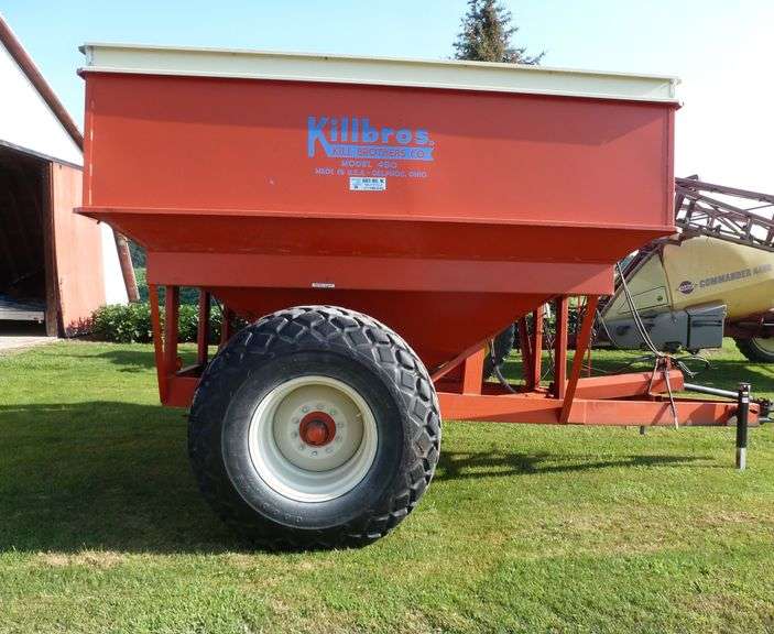 Killbros 490 Grain Cart with Scales & Roll Tarp