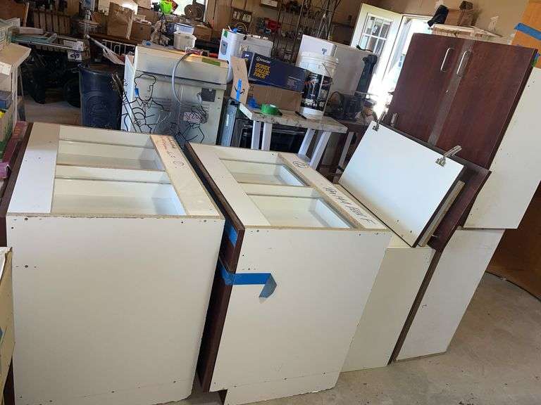 Set of Five Cabinets- see details for dimensions