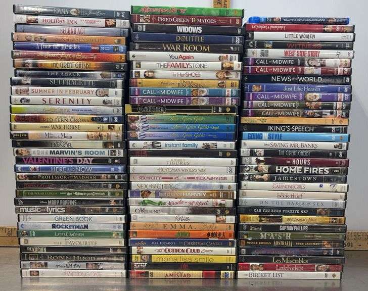 Collection of DVDs Various Movies - Sherwood Auctions