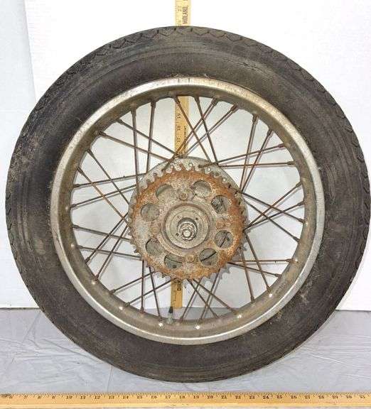 Motorcycle Rear Wheel - Sherwood Auctions
