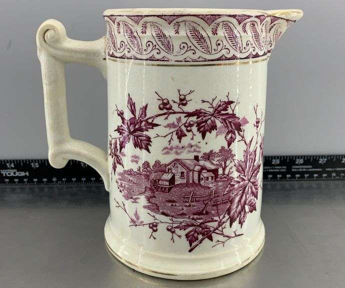 Adamantine English Pitcher - Sherwood Auctions