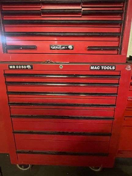 Mac Tools Racing Limited Edition MB 8250 Dale Earnhardt Tool Chest w ...