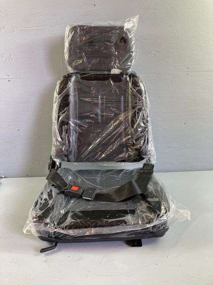 Equipment Seat w/Headrest and Seatbelt
