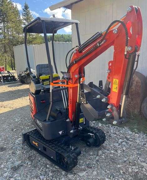 2025 AGT Industrial MX15Z Mini Excavator-Unused-Pilot Controls