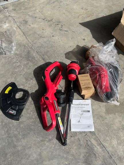 Power smart 20V cordless Weed Trimmer -2 batteries and charger