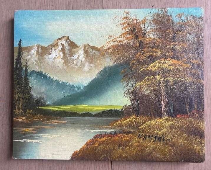 Crisp Morning in the Mountains 10X8