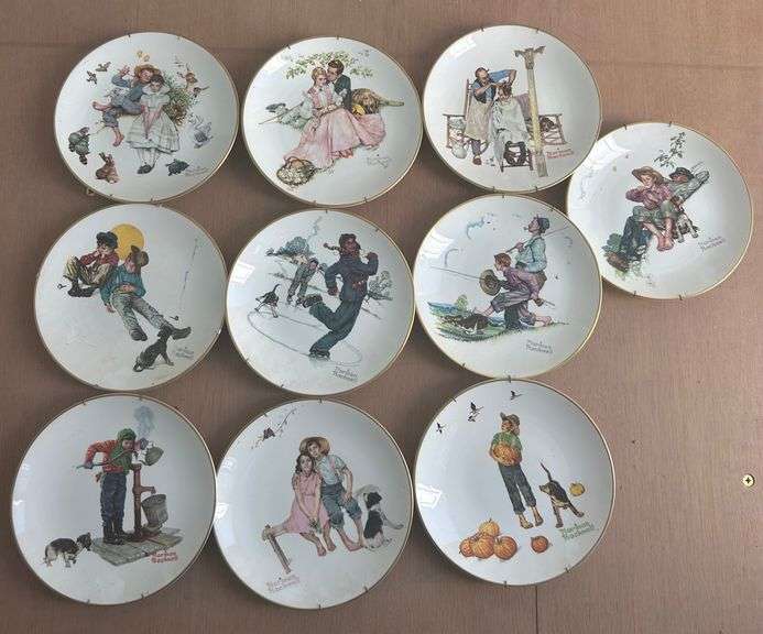 Norman Rockwell Decorative Collector Plates