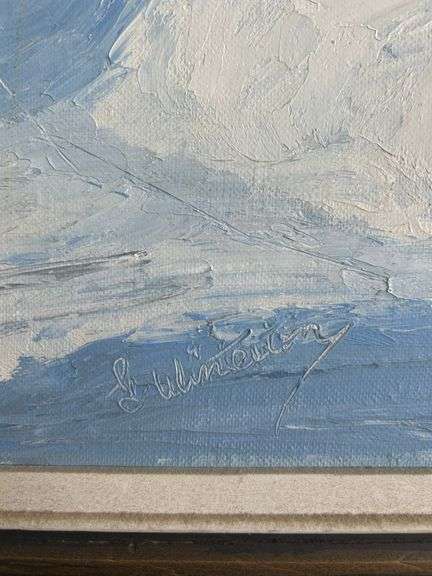 A Winter Path 25X30