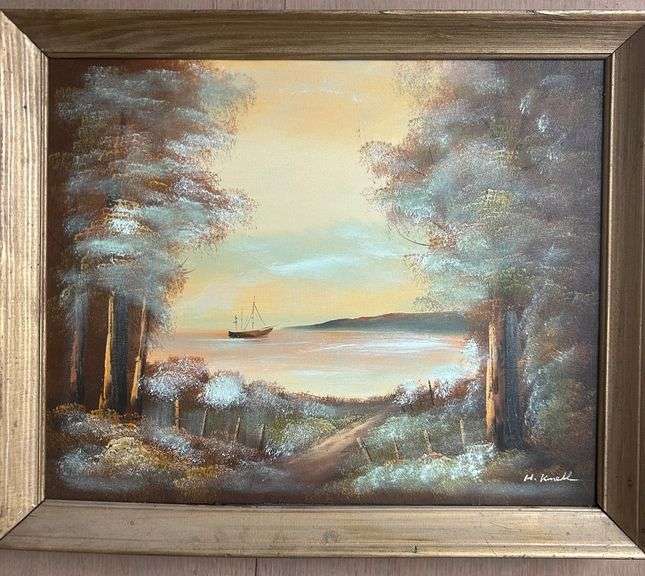 Gentle Sailboat 23X19