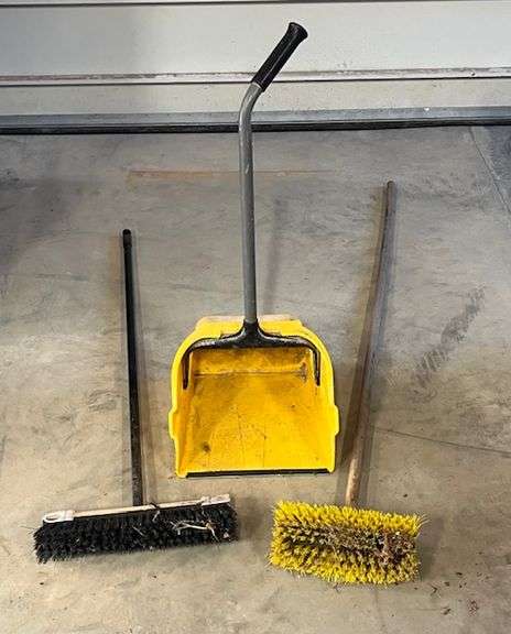 Brooms and Dust Pan