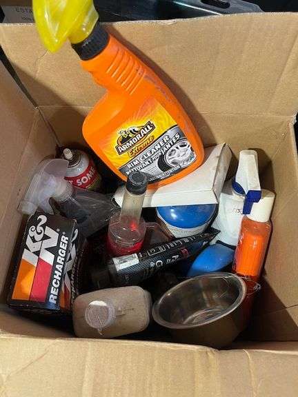 Car Cleaning supplies, fuel treatment, Car Wax