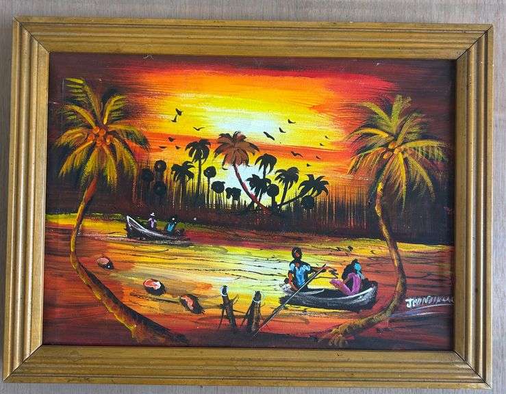 Island Sunset 17.5X13