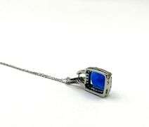 ashion Jewelry CZ Pendant with Sterling Silver Chain