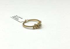 10KT Yellow Gold Rose Cut Diamond (0.27ct) Ring